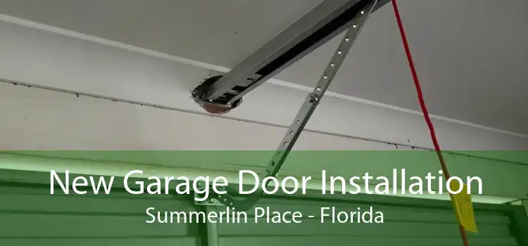 New Garage Door Installation Summerlin Place - Florida