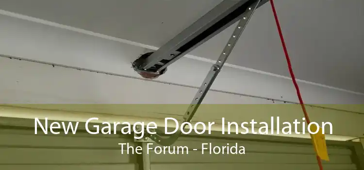 New Garage Door Installation The Forum - Florida