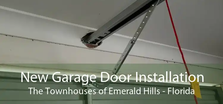 New Garage Door Installation The Townhouses of Emerald Hills - Florida