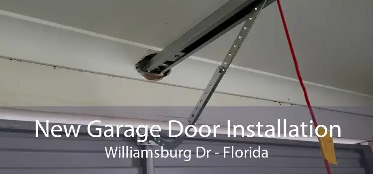 New Garage Door Installation Williamsburg Dr - Florida