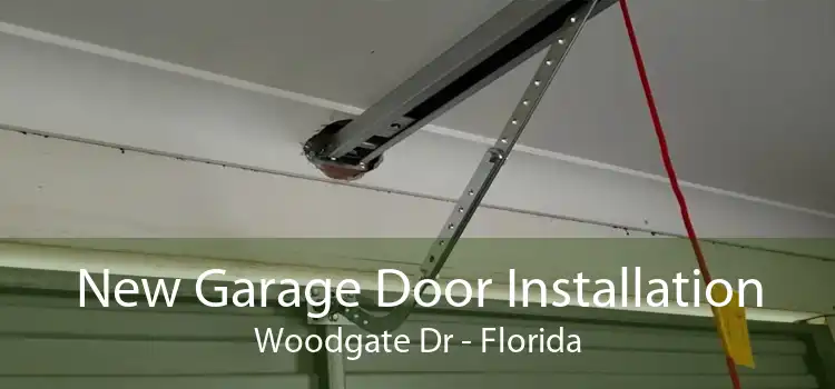 New Garage Door Installation Woodgate Dr - Florida