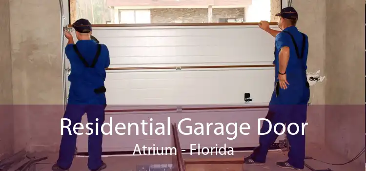 Residential Garage Door Atrium - Florida