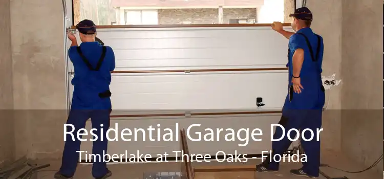 Residential Garage Door Timberlake at Three Oaks - Florida