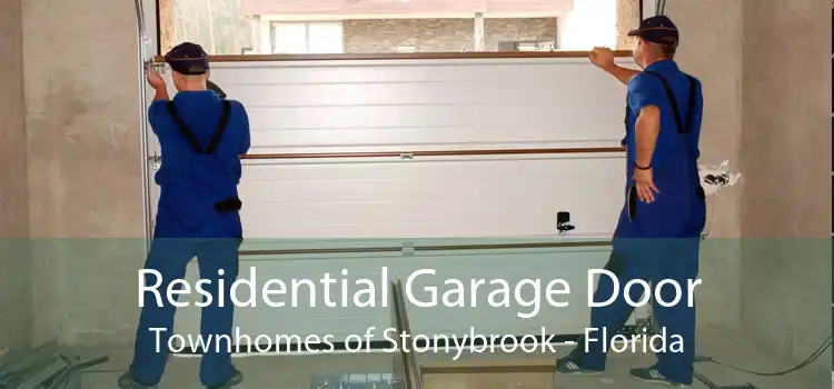 Residential Garage Door Townhomes of Stonybrook - Florida