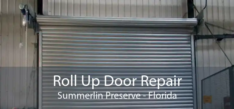 Roll Up Door Repair Summerlin Preserve - Florida