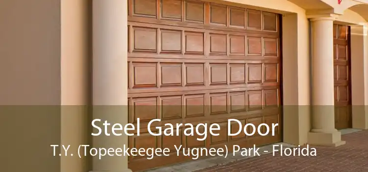 Steel Garage Door T.Y. (Topeekeegee Yugnee) Park - Florida