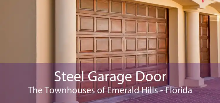 Steel Garage Door The Townhouses of Emerald Hills - Florida