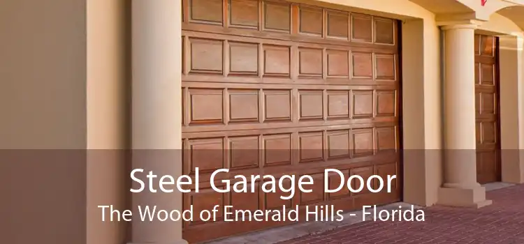 Steel Garage Door The Wood of Emerald Hills - Florida