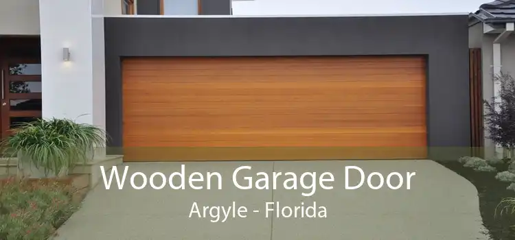 Wooden Garage Door Argyle - Florida