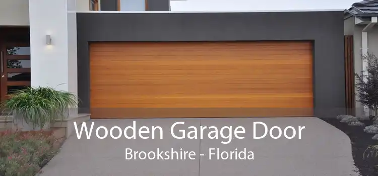 Wooden Garage Door Brookshire - Florida