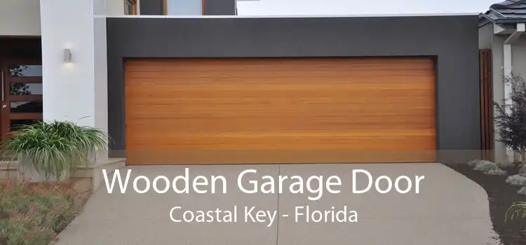 Wooden Garage Door Coastal Key - Florida