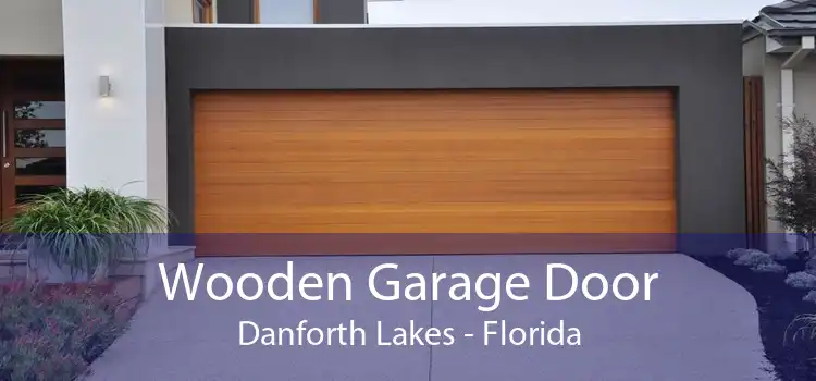 Wooden Garage Door Danforth Lakes - Florida