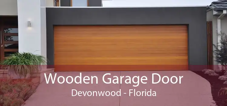 Wooden Garage Door Devonwood - Florida