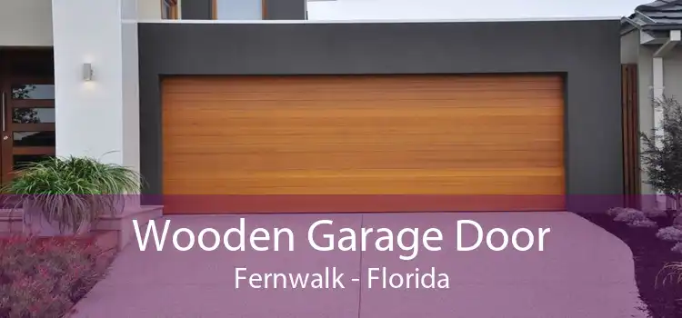 Wooden Garage Door Fernwalk - Florida