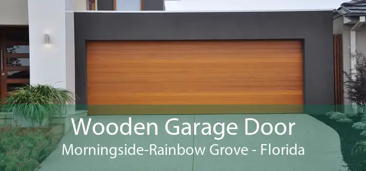 Wooden Garage Door Morningside-Rainbow Grove - Florida