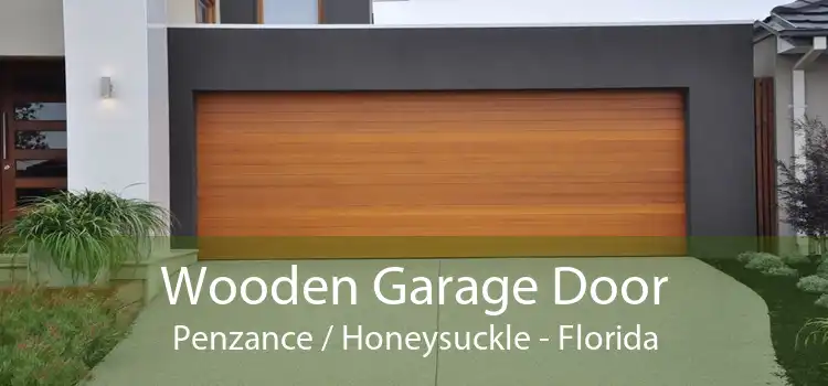 Wooden Garage Door Penzance / Honeysuckle - Florida