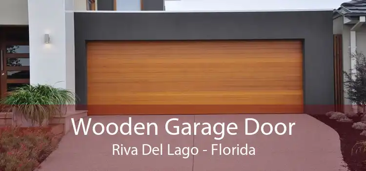 Wooden Garage Door Riva Del Lago - Florida